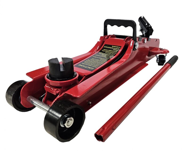 Hidrauliskais domkrats, zema profila grozāms | 85–365 mm | 2,5 T (1720 R) grozāms rokturis