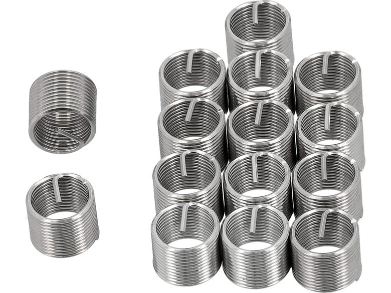 Stiepļu ieliktņi vītnei | Spirālveida | M12X1,25mm | 10 gab. (YT-176841)