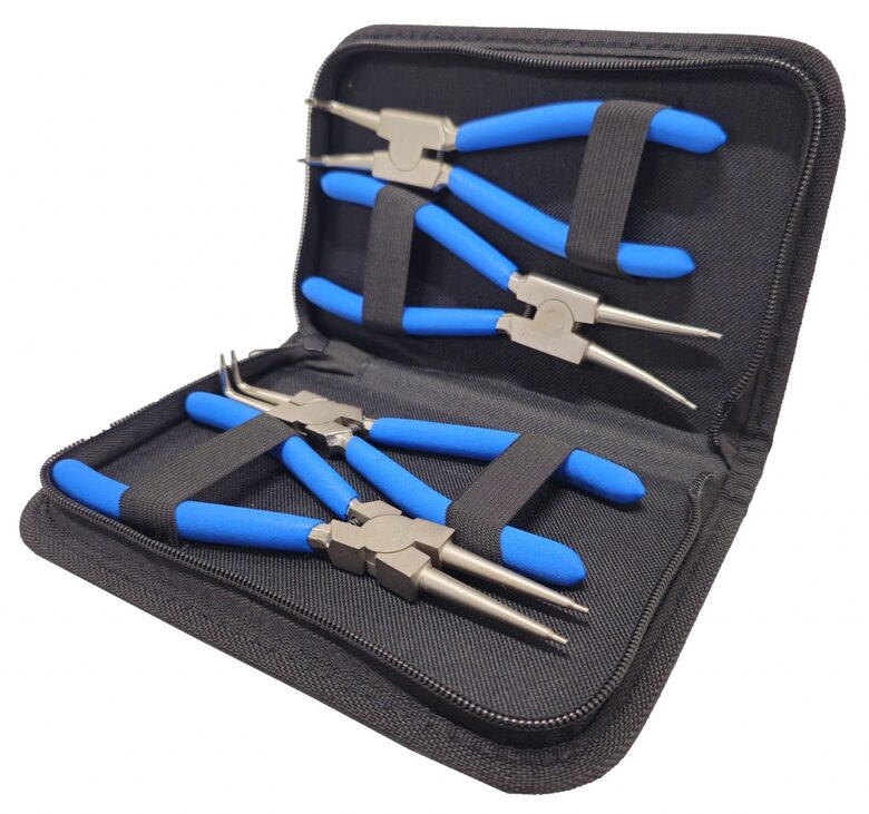 Sprostgredzenu knaibles komplekts 175 mm 4 gab (447V)