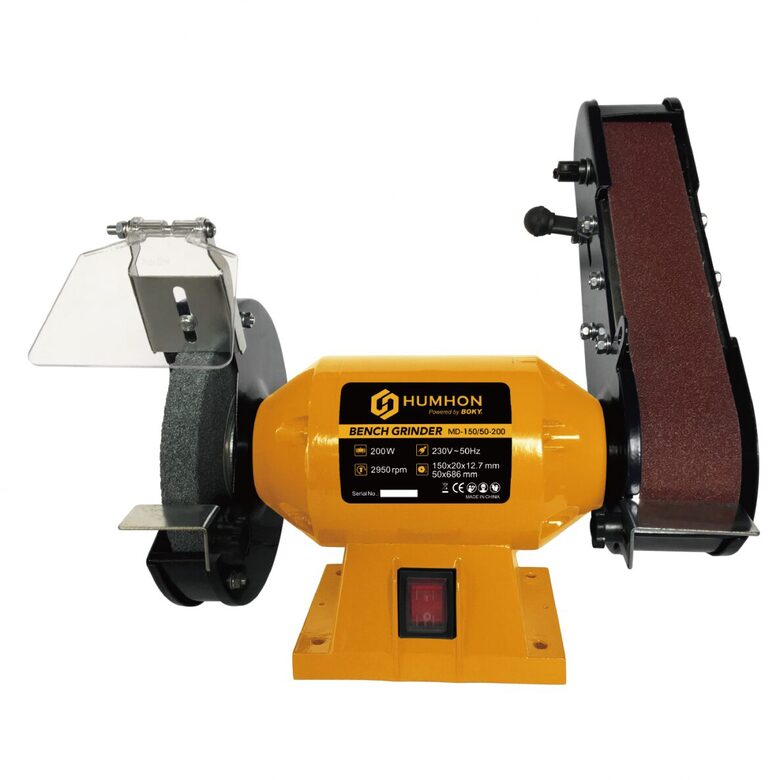 Slīpmašīna 2IN1 150MM 200W, 230V MD15050200