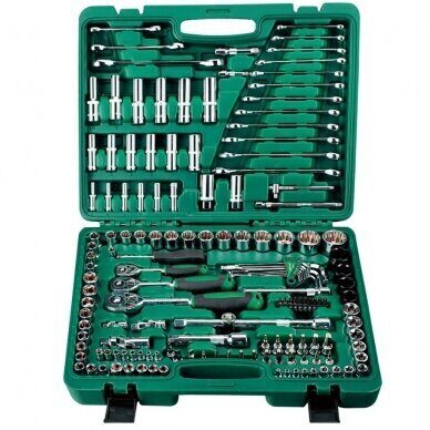 Instrumentu komplekts  1/4″+3/8″+1/2″  (150gab.) CHANGLU TOOLS CL104301