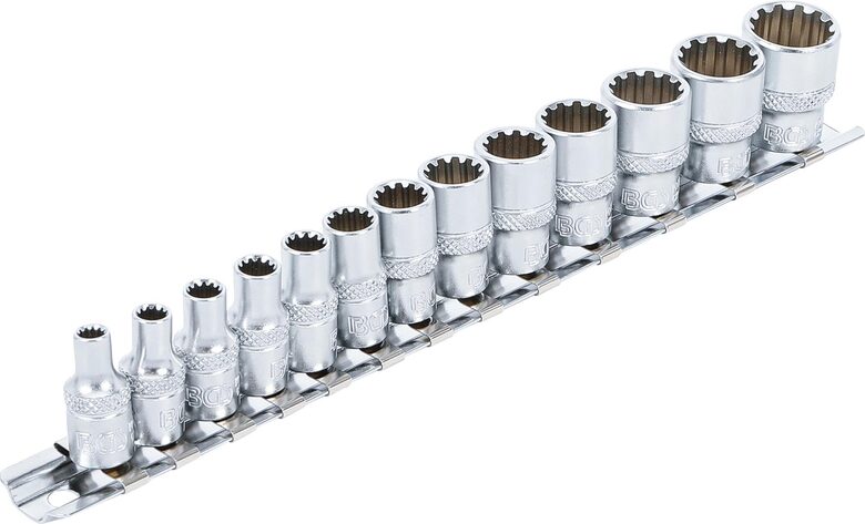 Muciņu komplekts (1/4")  13 gb. BGS (2150)