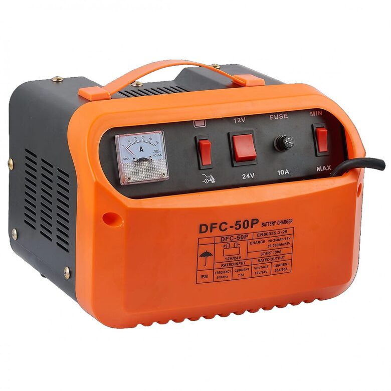 Lādētājs-starters akumulatoram 12/24V 130A 350Ah  DFC50P