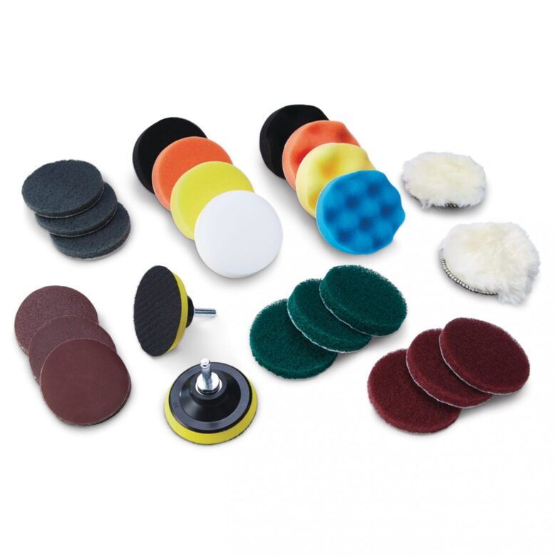 Tīrīšanas un pulēšanas komplekts 75mm (54 gab.) DK1002