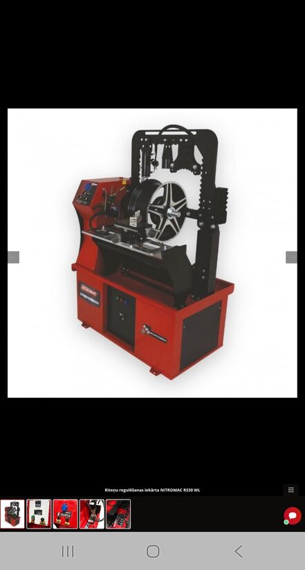 Riteņu regulēšanas iekārta NITROMAC RS30 WL
