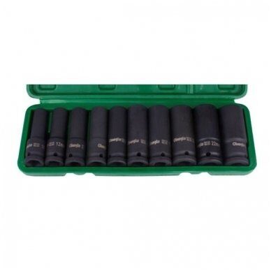 Triecienmuciņu komplekts garās 10-24mm 10gab 