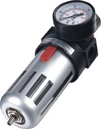 Ūdens filtrs - separators, ar manometru, 0.93Mpa, 1/2" (LG-05-12)