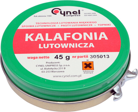 Lodēšanas kolofonija (45g) Cynel  (76836)