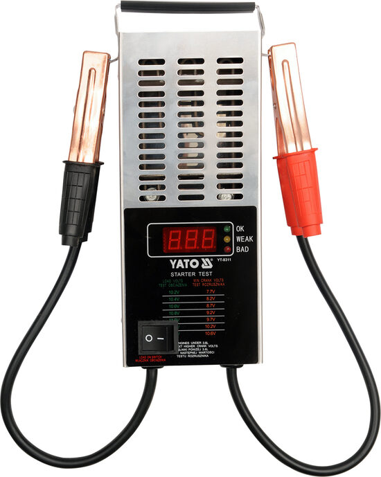 Digitālais akumulatoru testeris, 12V YT-8311 YATO