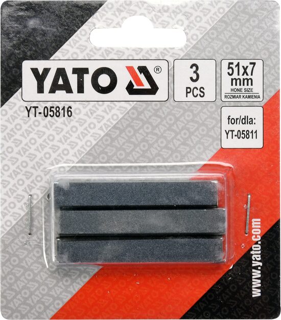 Akmeņu komplekts cilindru honēšanas instrumenta modelim 32-89mm (3gab) YATO YT-05816
