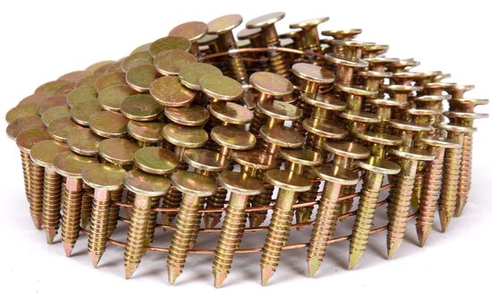 Naglas cilindriskajam naglotāja pistoles modelim | jumta segumam | 19 mm / 3,1 mm | 4200 gab.