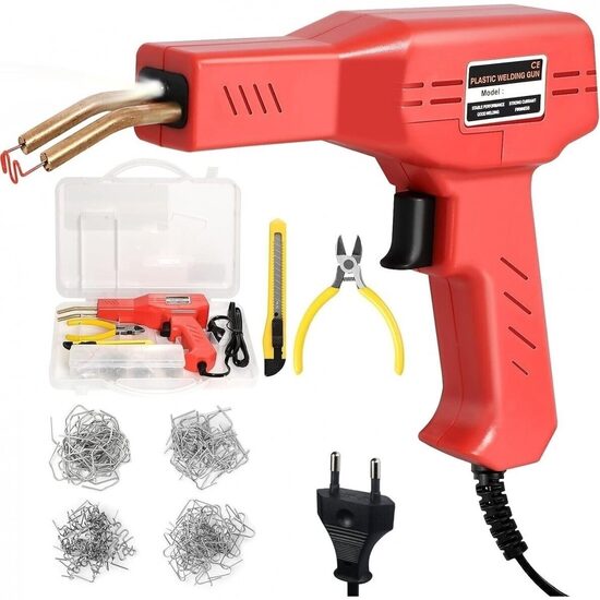 Plastmasas metināšanas iekārta, 50 W ar piederumiem (200gb) HSW40