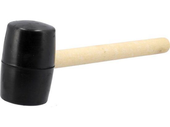 Amurs gumijas koka rokturis 70mm, 720g (33900)