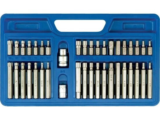 Uzgaļu komplekts TORX. HEX. SPLINE 40gb  VOREL (66410)