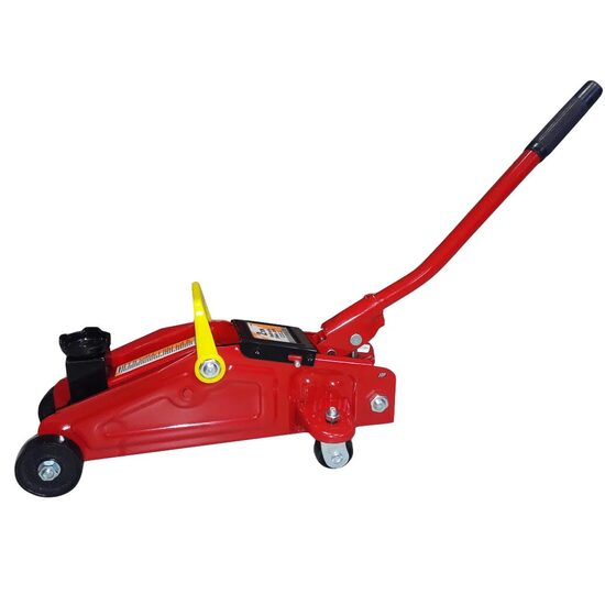 Domkrats uz riteņiem 2T (140-280mm) plastmasas kārbā