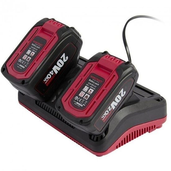Lādētājs dubultais 20V LI-ION akumulatoram WORCRAFT  CLC20V24D
