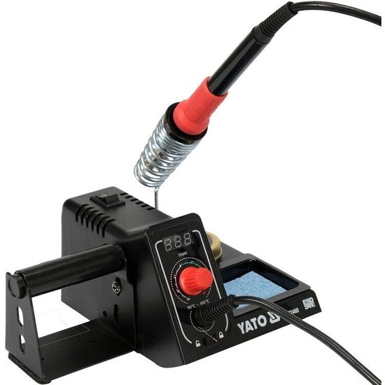 Lodēšanas stacija ar LCD displeju 60W 900m, 90 - 480°C YATO (YT-82460)
