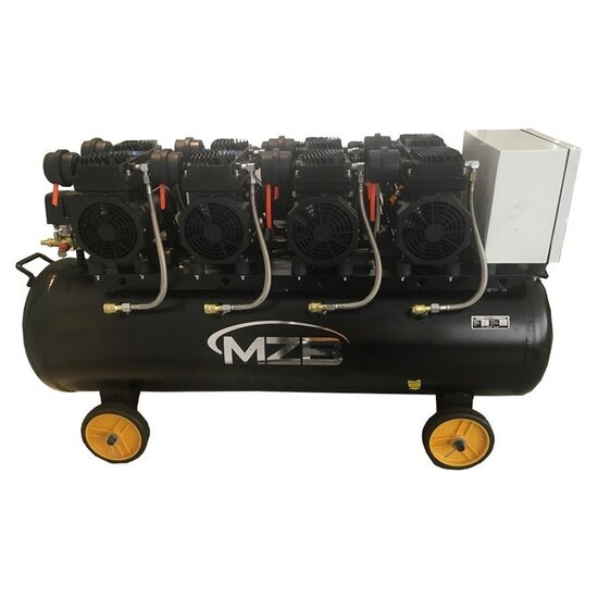 Bezeļļas gaisa kompresors 90l 840l/min 8bar (tiešā piedziņa) MZB MZB1200H90