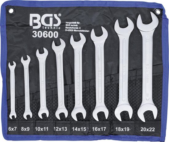 Atslēgu komplekts 6x22mm  BGS 30600