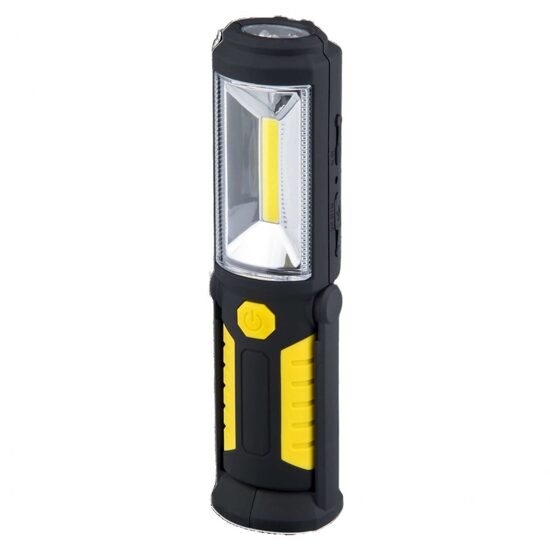 Darba uzlādējams lukturis COB (3W) + 5 LED, 300lm, 3.7V 2000mAh JF701AUB